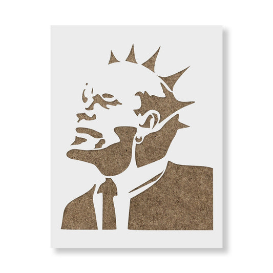 Punk Lenin Banksy Stencil