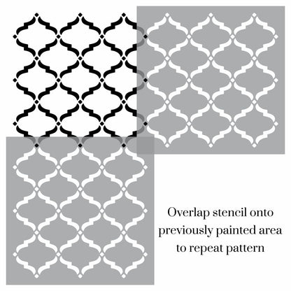 Tamika Moroccan Trellis Stencil