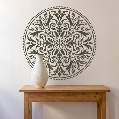 Juliena Damask Medallion Stencil