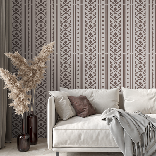 Toulouse Elegant Wallpaper Stencil