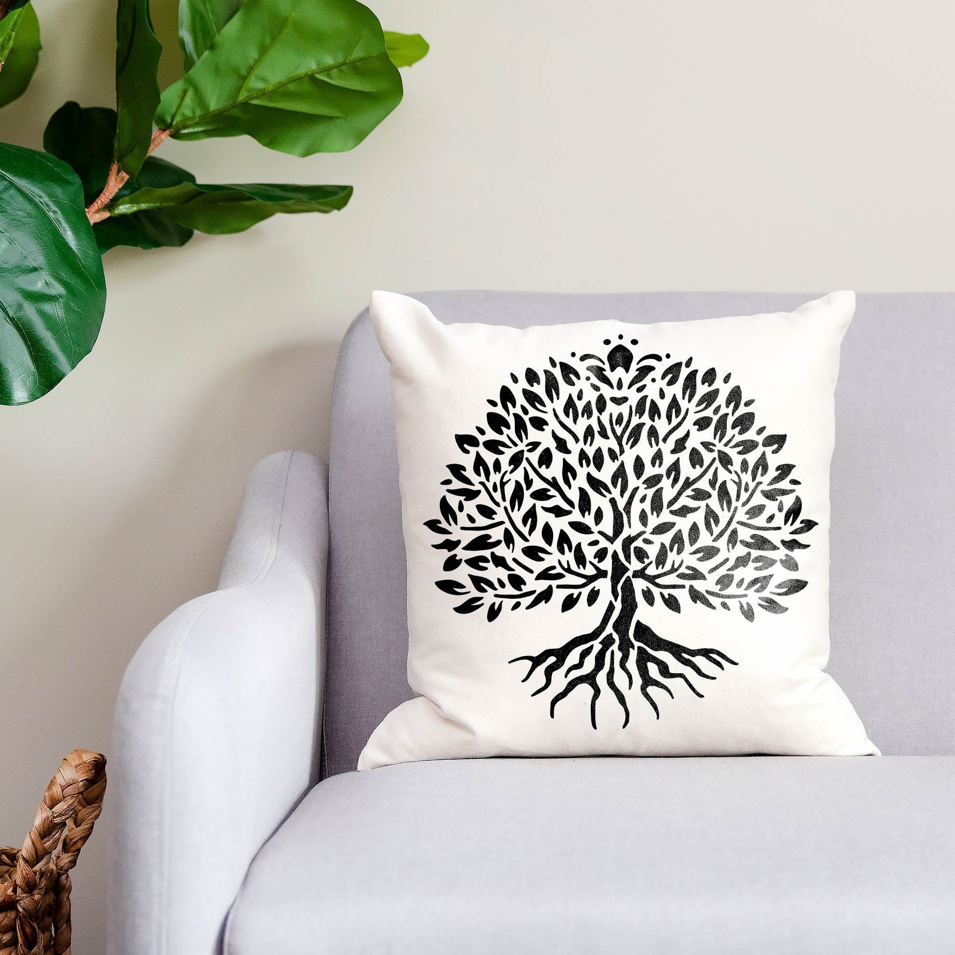 Yggdrasil Tree of Life Stencil