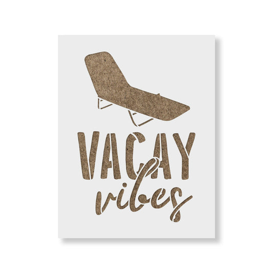 Vacay Vibes Stencil