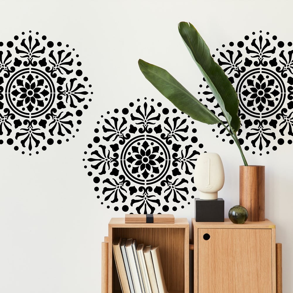 Hassana Mandala Stencil