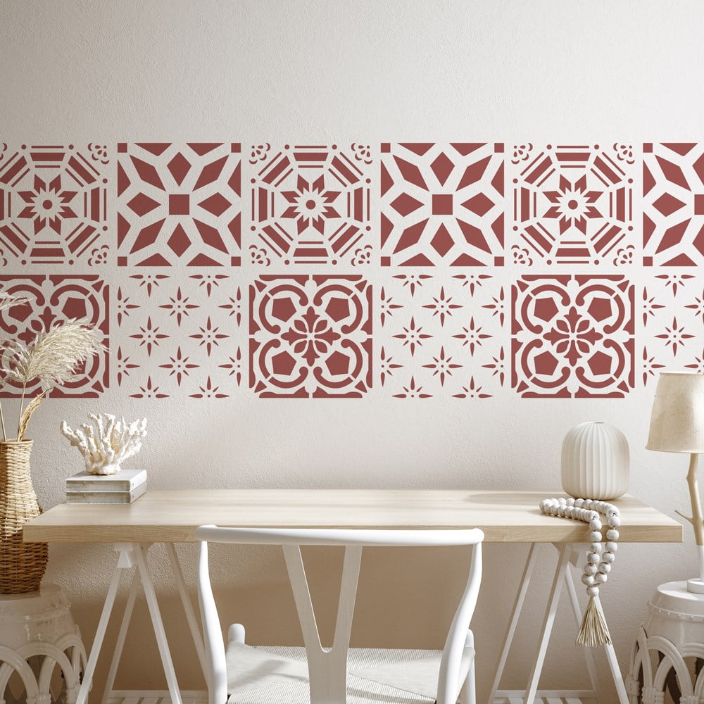 Souk Moroccan Tile Stencil