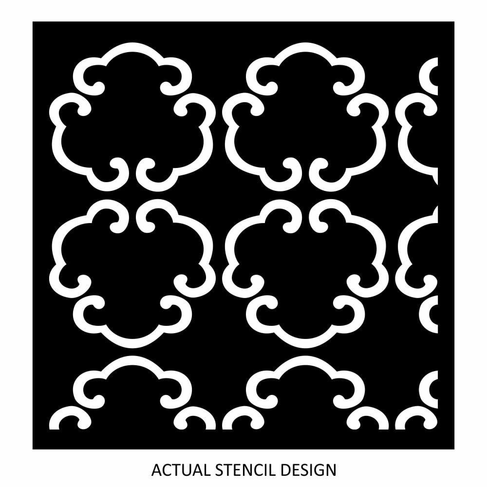 Moroccan Trellis Wall Stencil