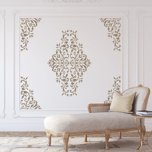 Lisabetta Damask Stencil