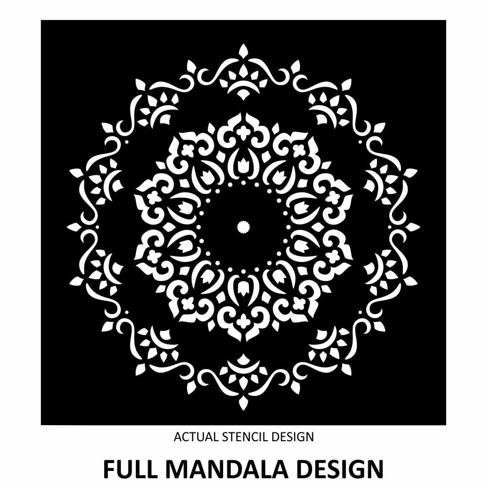 Khandra Mandala Stencil