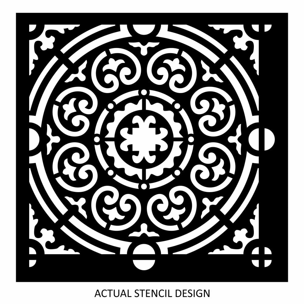 Portici Tile Stencil