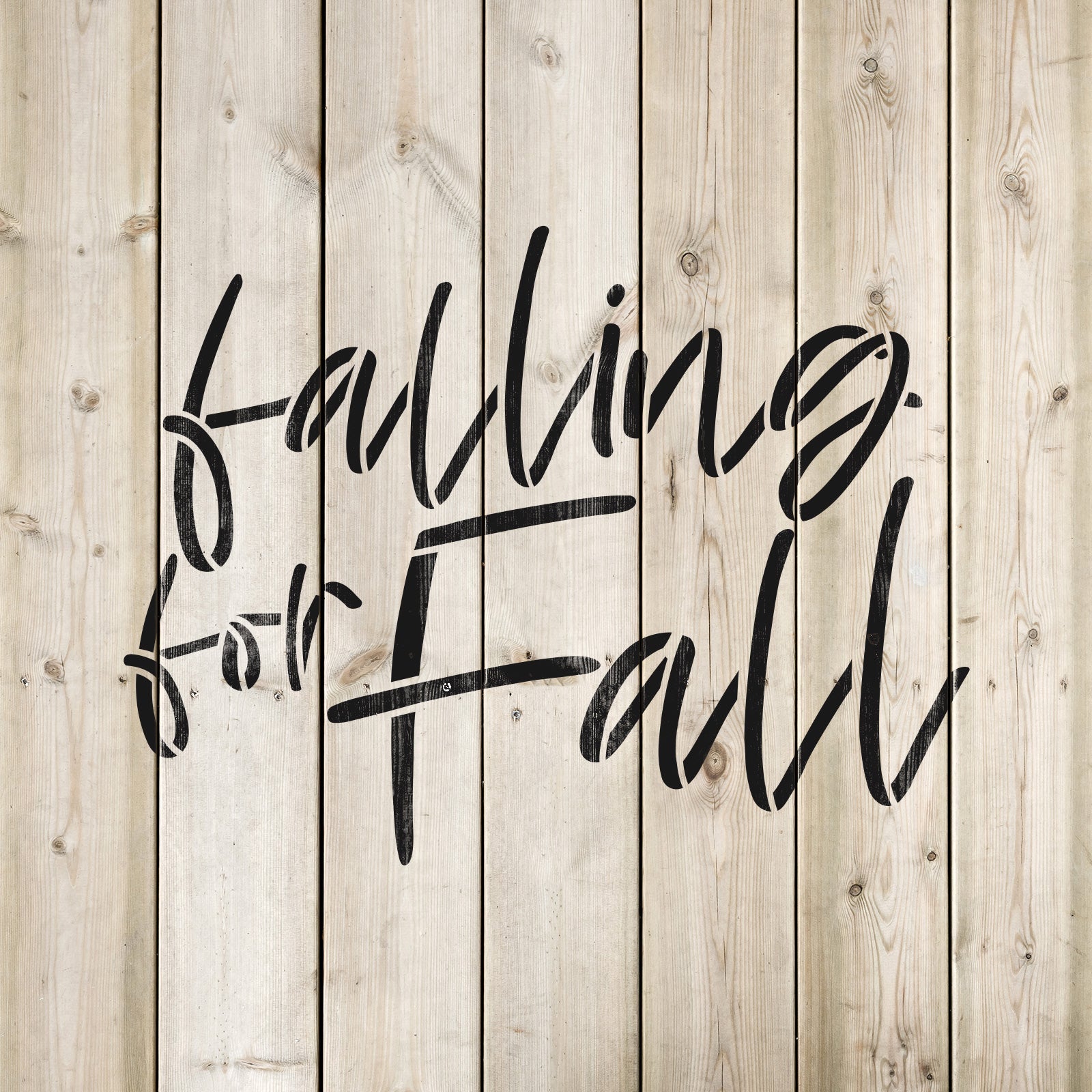 Falling For Fall Stencil