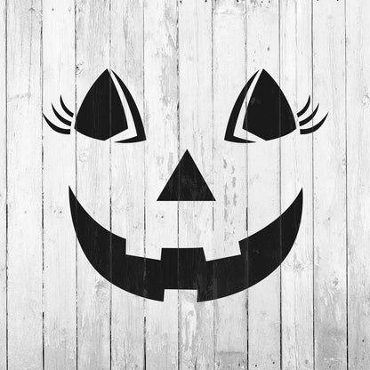 Jack O Lantern Pumpkin Stencil