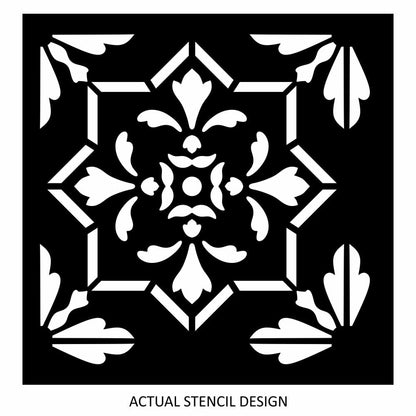 Ansi Moroccan Tile Stencil