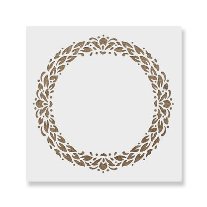 Bounty Wreath Stencil