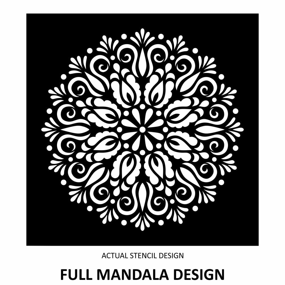 Tameera Floral Mandala Stencil