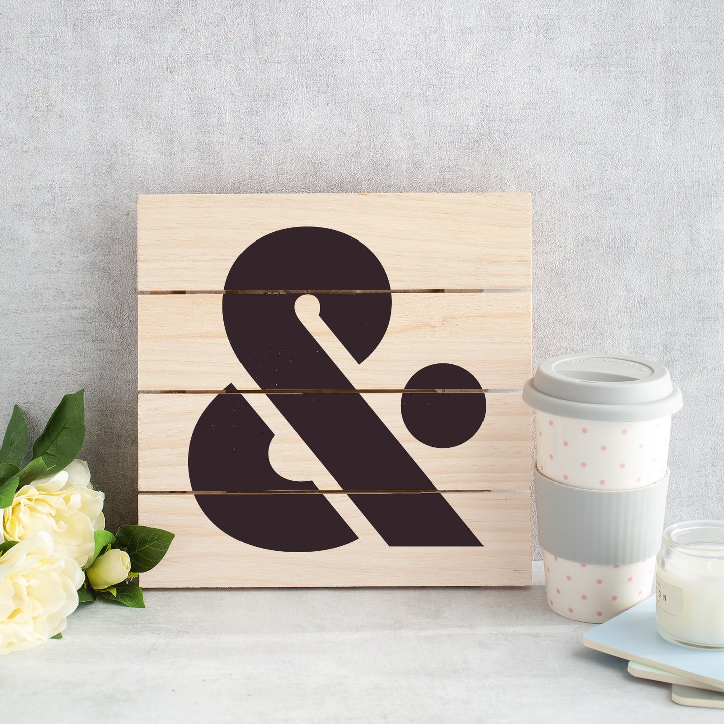 Ampersand Sans Stencil