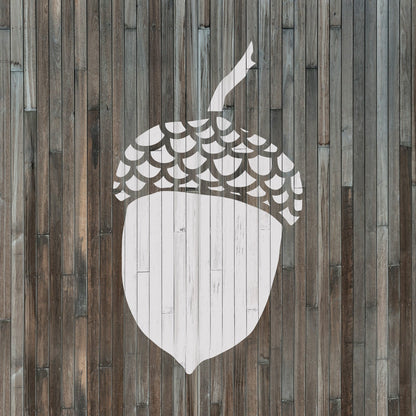 Acorn Stencil