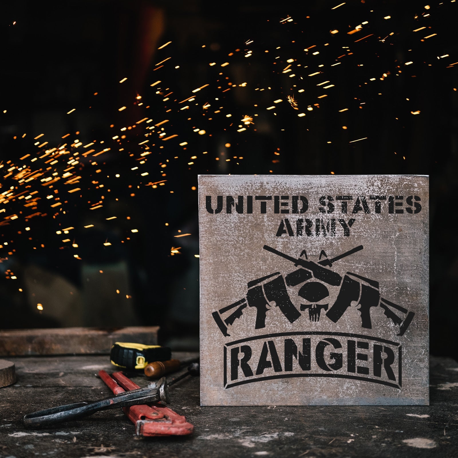 Us Army Ranger Stencil