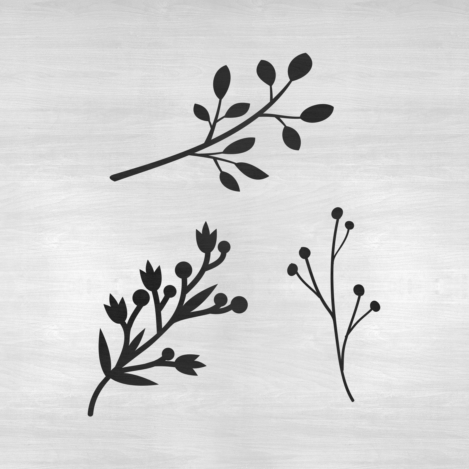 Tree Branches Stencil