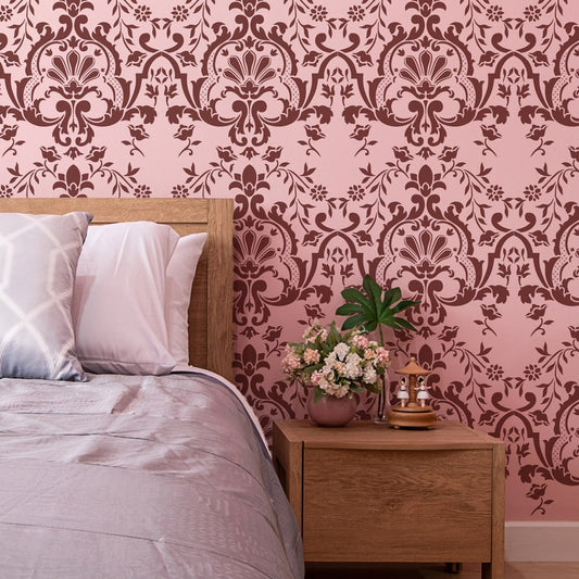 Floral Victorian Allover Stencil