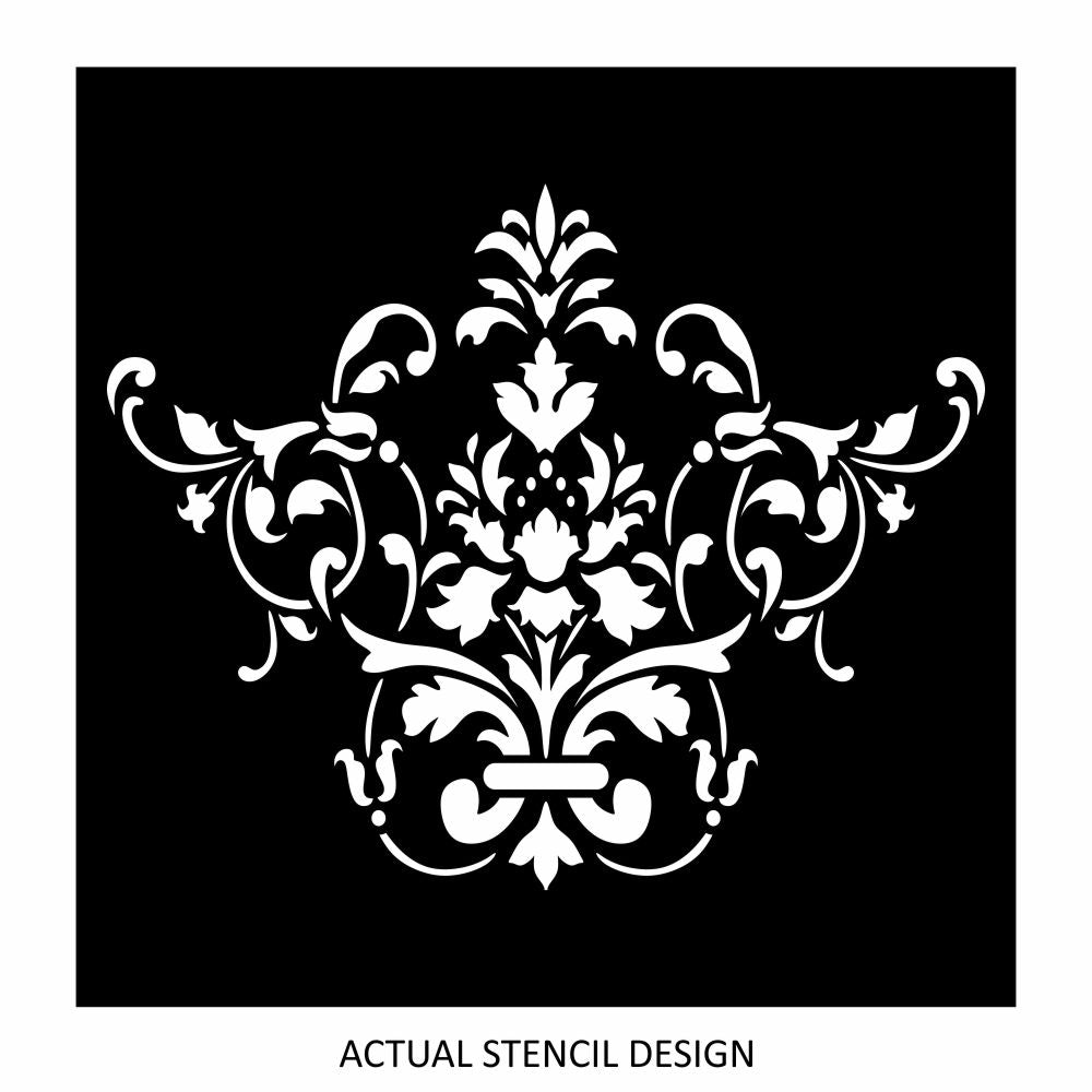 Santina Damask Stencil