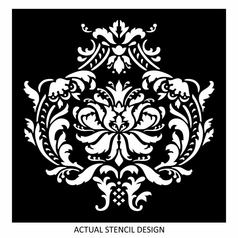 Donnatello Damask Stencil