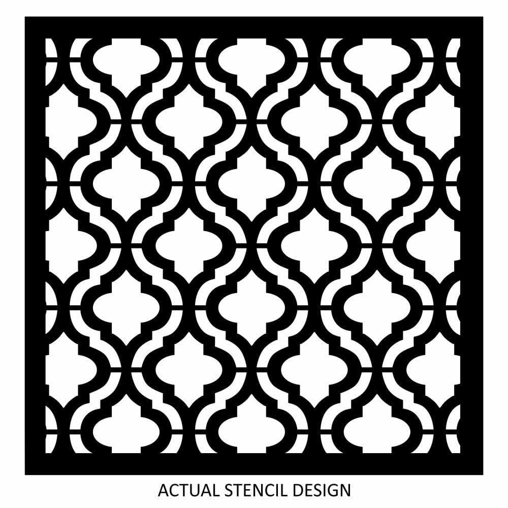 Jaipur Moroccan Trellis Stencil