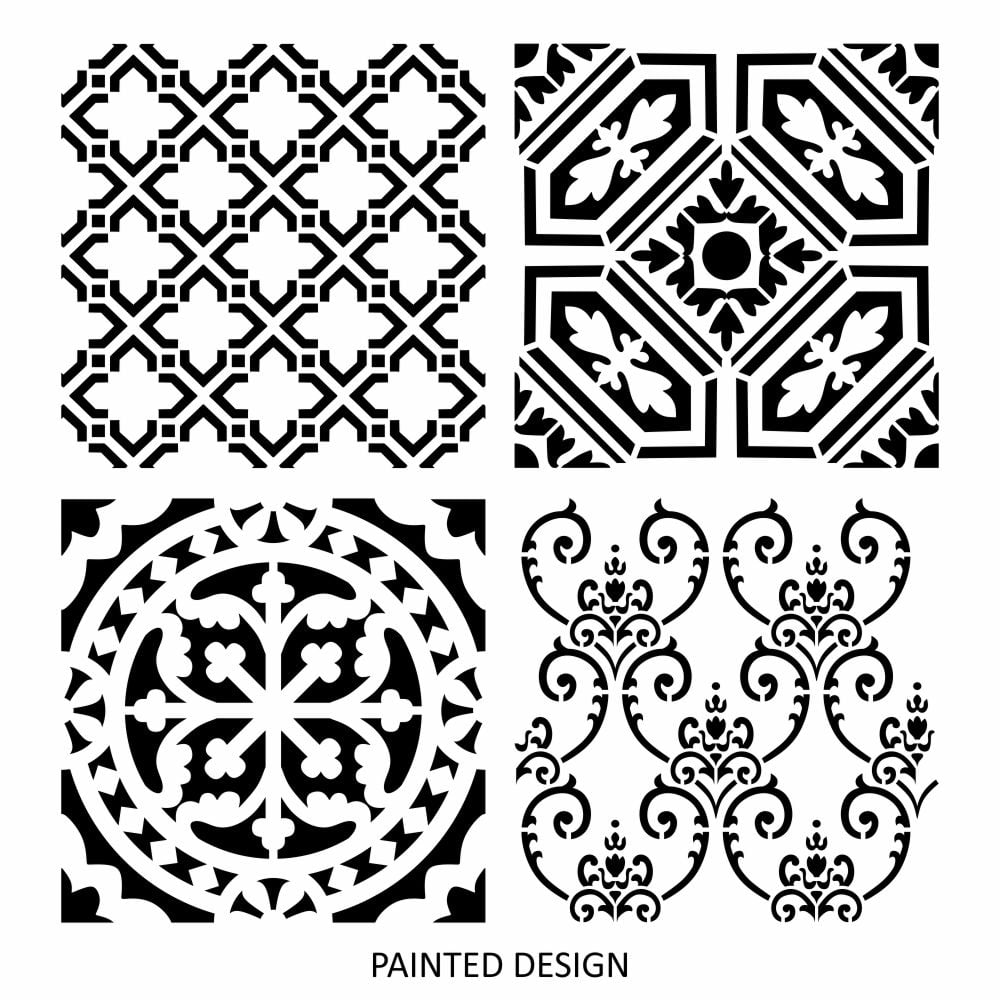 Paladeo Tile Stencil