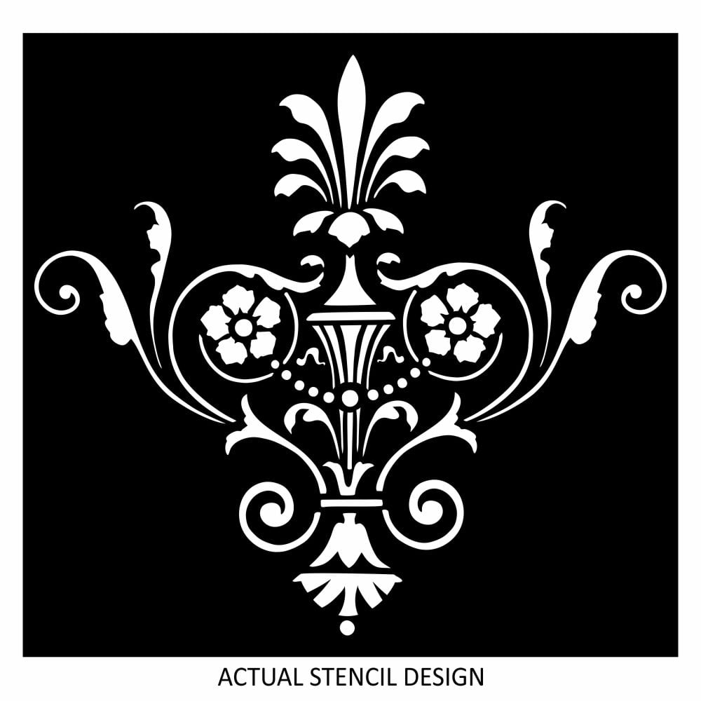 Moselle Damask Stencil