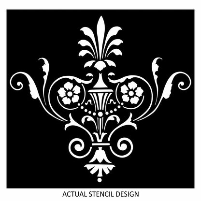 Moselle Damask Stencil