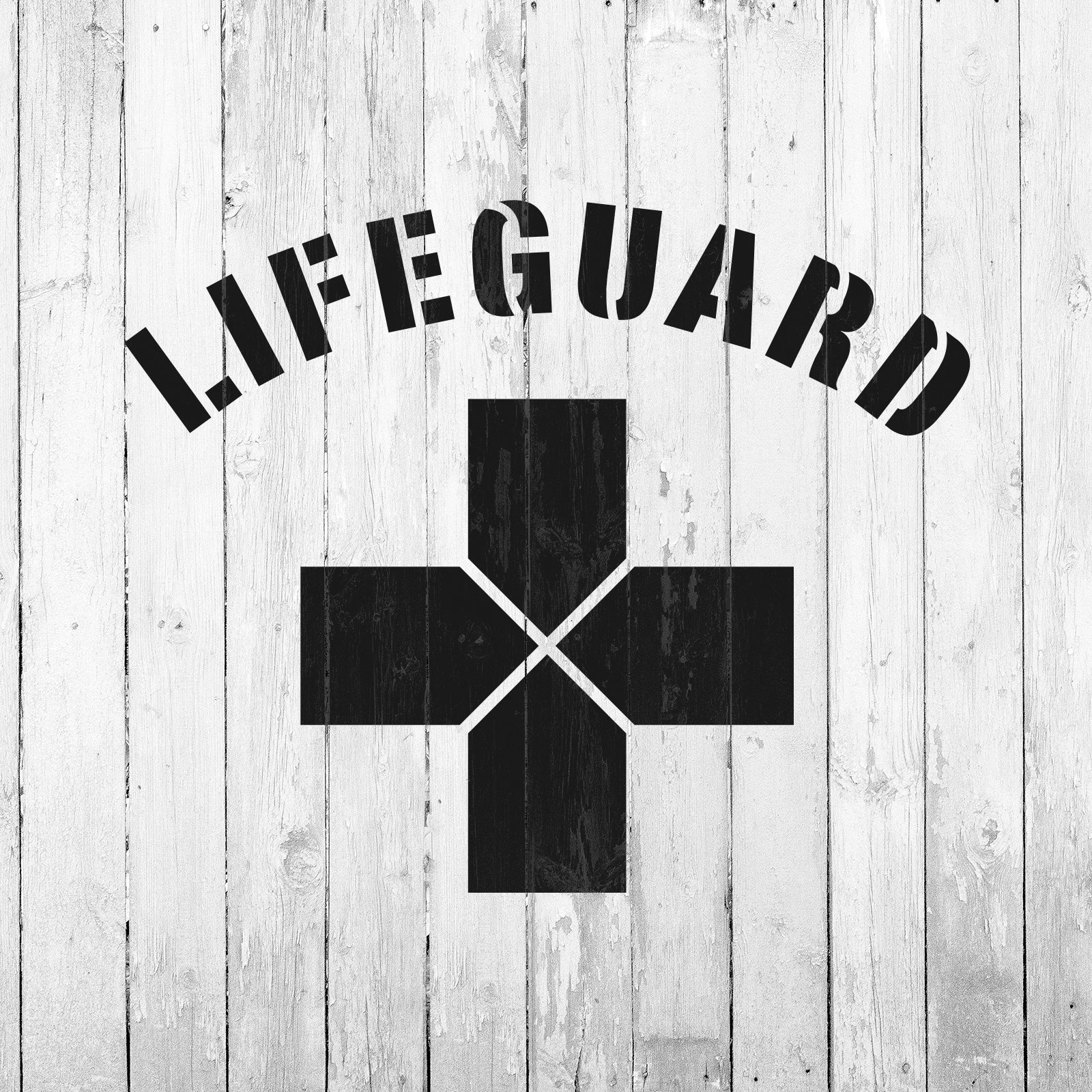 Lifeguard Stencil