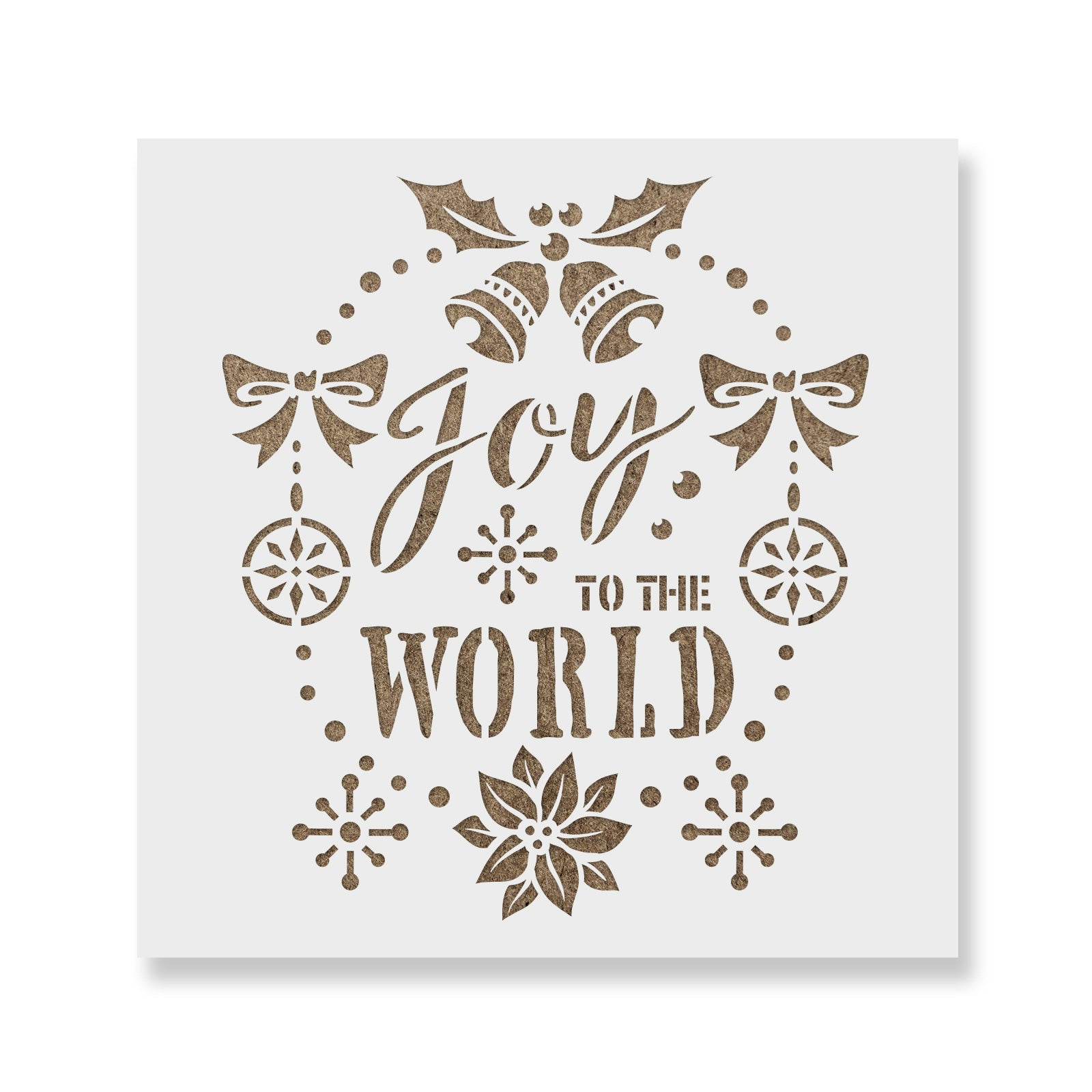 Joy To The World Stencil