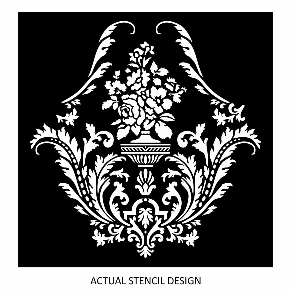 Amelia Damask Stencil