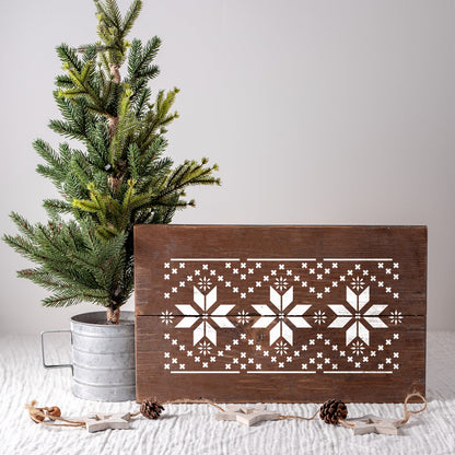 Christmas Sweater Print Stencil