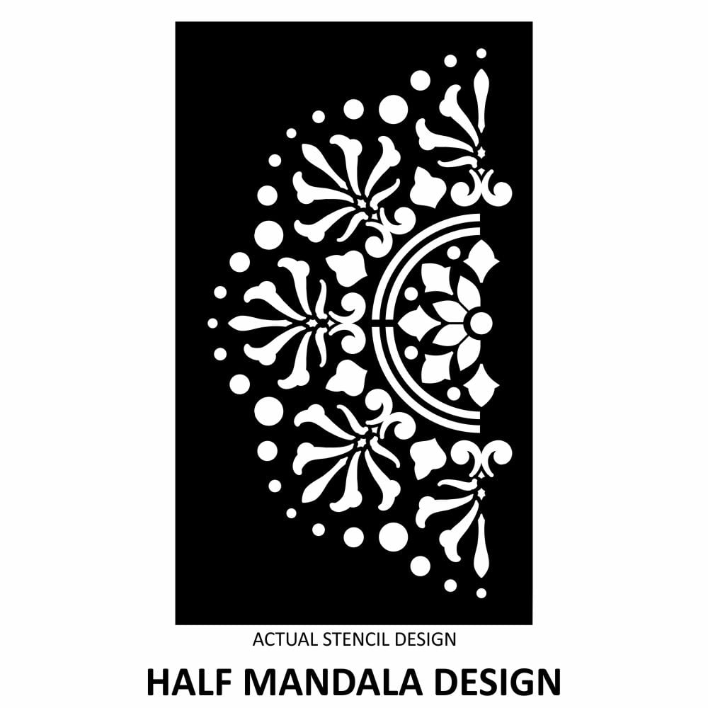 Hassana Mandala Stencil