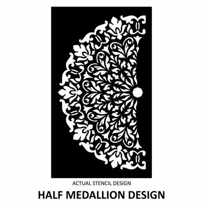 Amira Floral Medallion Stencil