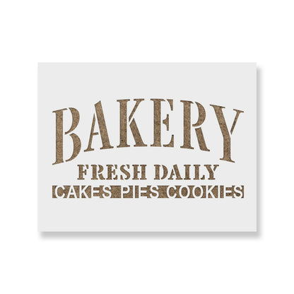 Bakery Stencil