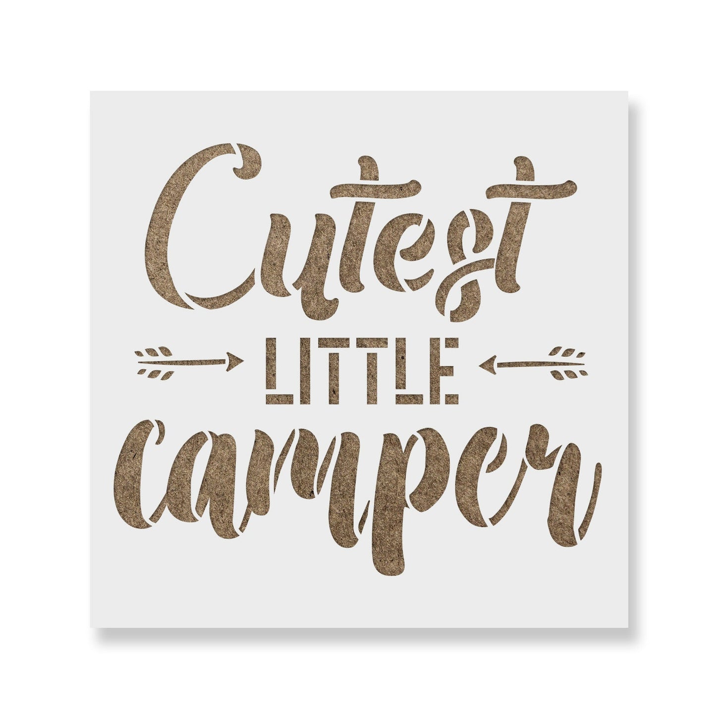 Cutest Camper Stencil