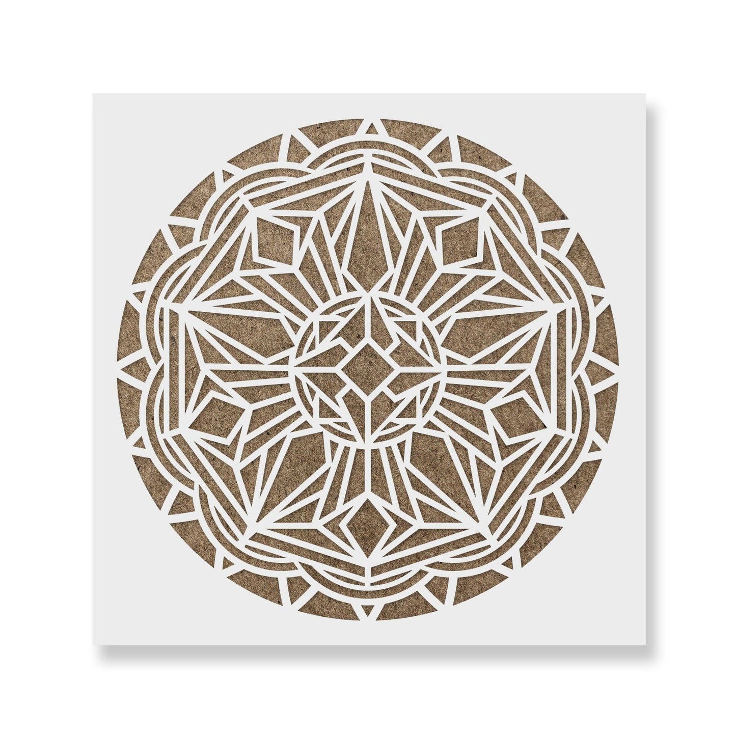 Deco Mandala Stencil