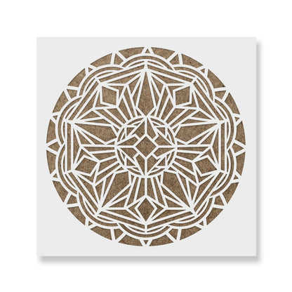 Deco Mandala Stencil