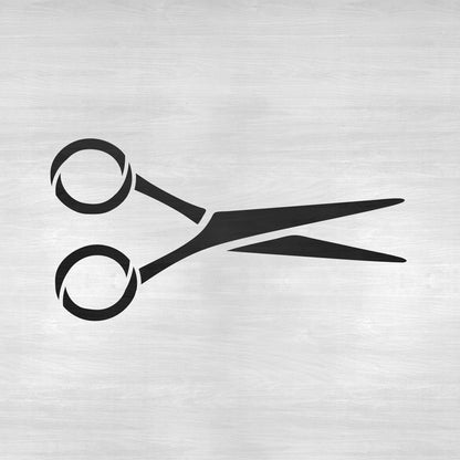 Scissors Stencil