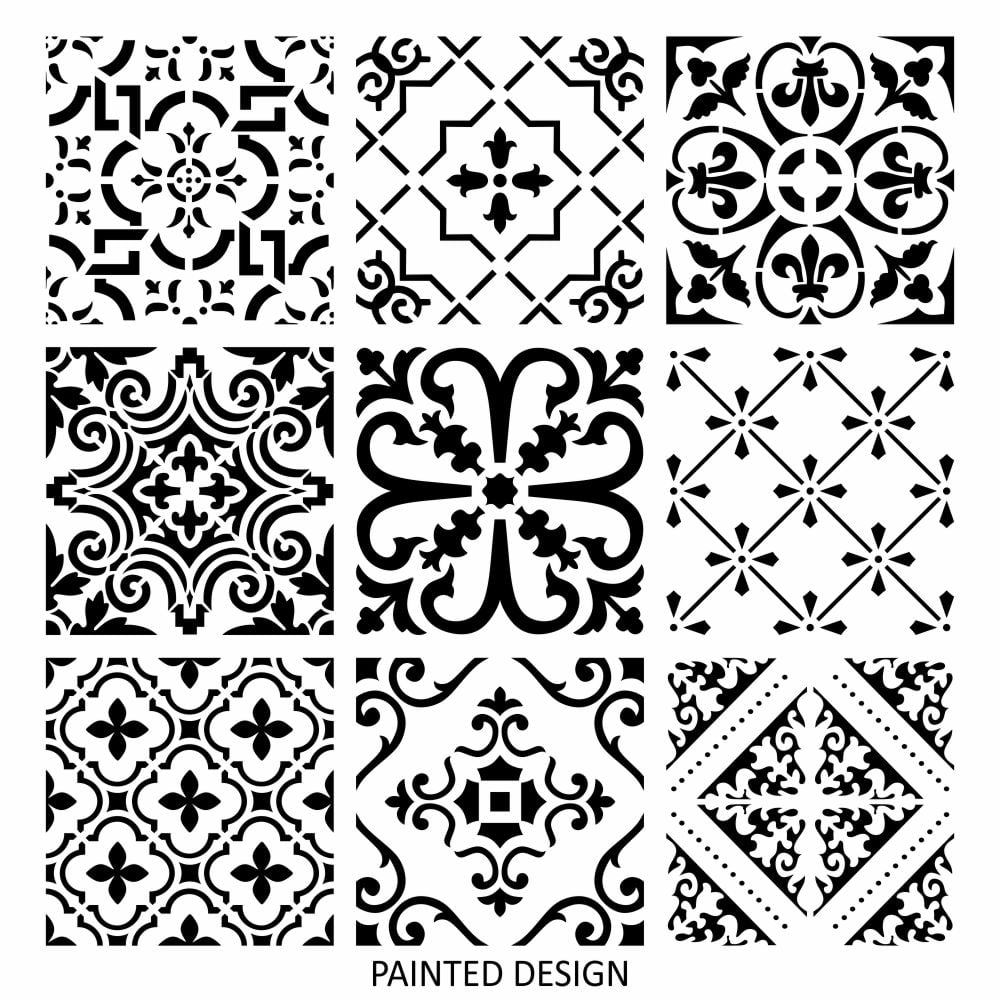 Amar Turkish Tile Stencil