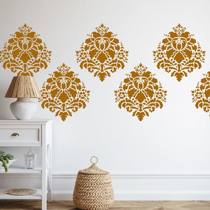 Romane Floral Damask Stencil