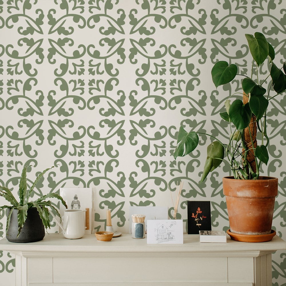 Salma Tile Stencil