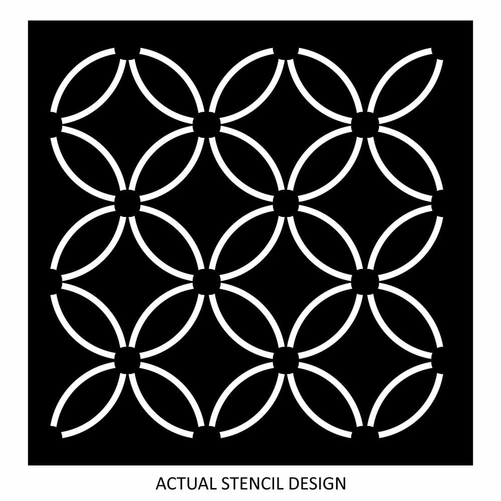 Retro Hollywood Trellis Stencil