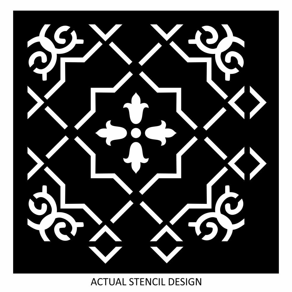 Tivola Elegant Tile Stencil