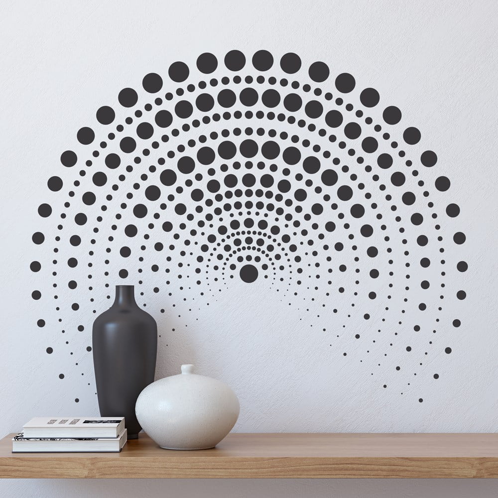 Modern Dotted Circle Mandala