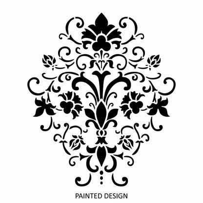 Encanto Damask Stencil