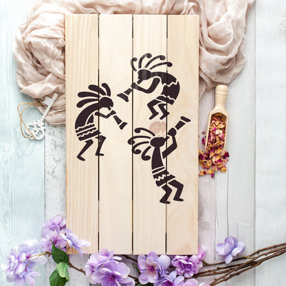 Kokopelli Stencil