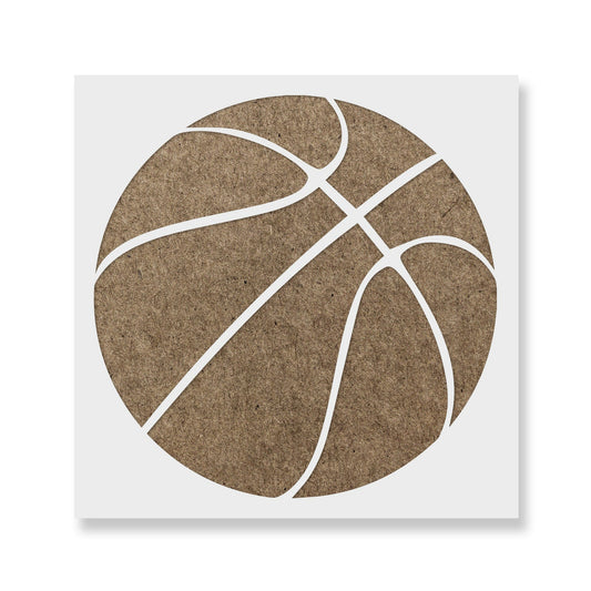 Basketball Stencil