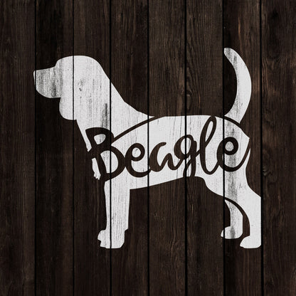 Beagle Stencil