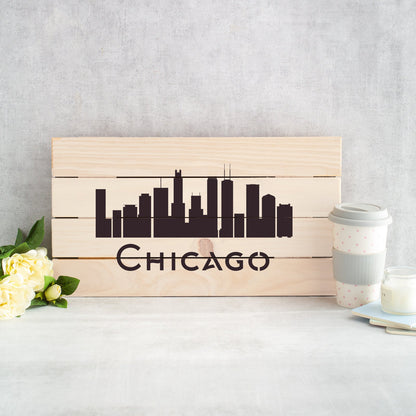 Chicago Skyline Stencil